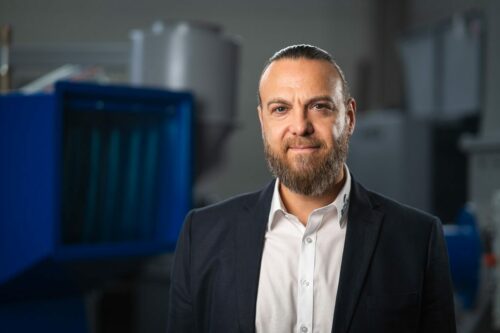 Christian Ottenthal, Ansprechpartner bei Zerma, in der Produktionshalle